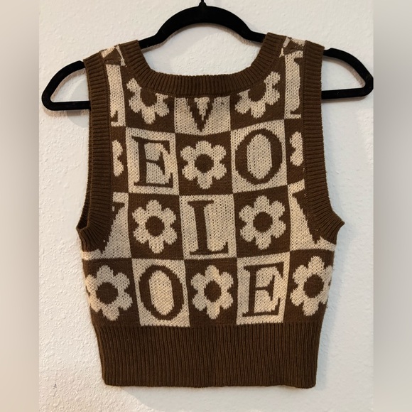 Knit Sweater Size S. Free For All - Picture 2 of 6